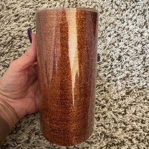 Glittering Copper Decorative Accent